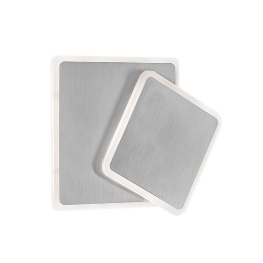 Sutter plafond vägg (Borstad aluminium)