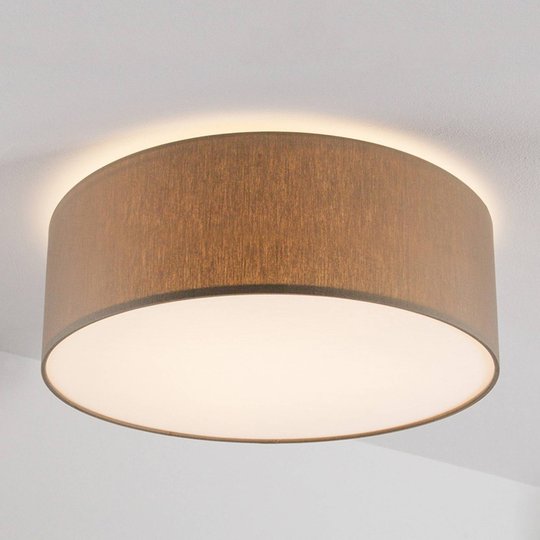 Gråbrun taklampa Maria. 50 cm.