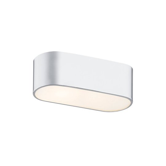 Taklampa Tilden, 30 cm, krom