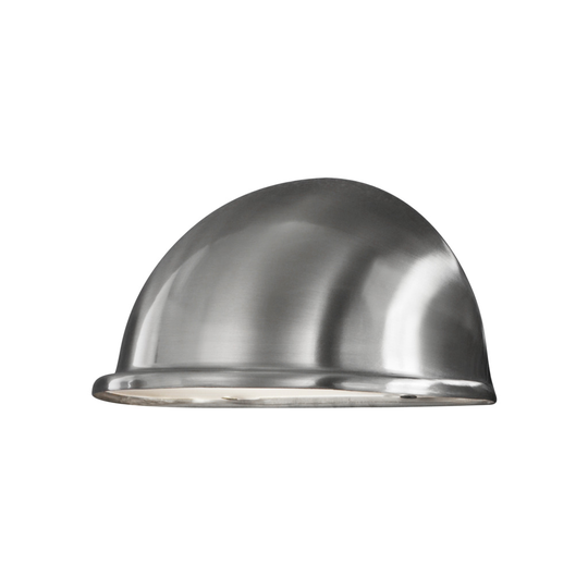 Torino halvmåneplafond E14 (Rostfritt stål)