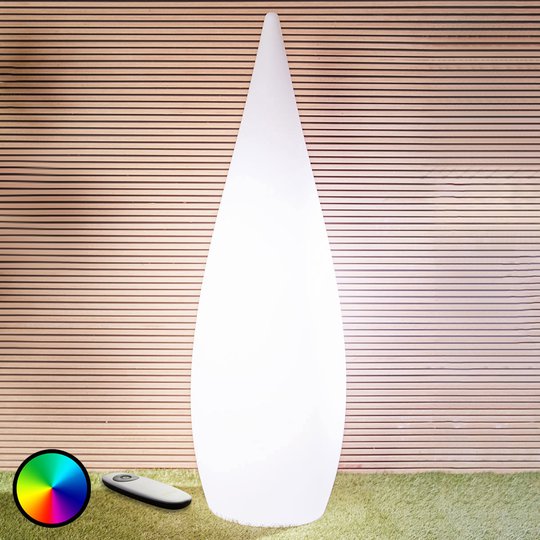 LED-utomhusdekolampa Mino för trädgården, 150 cm