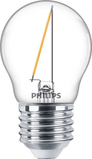 E27 1,4W LED Filament Klot varmvit