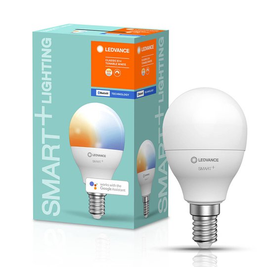 LEDVANCE SMART+ Bluetooth E14 LED droppe 5 W CCT