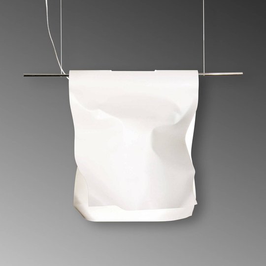 Vit taklampa Stendimi, 40 cm
