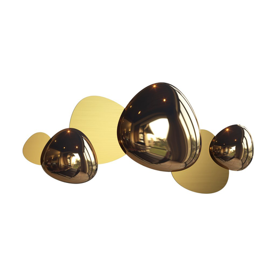 Jack-stone vägglampa (Guld)