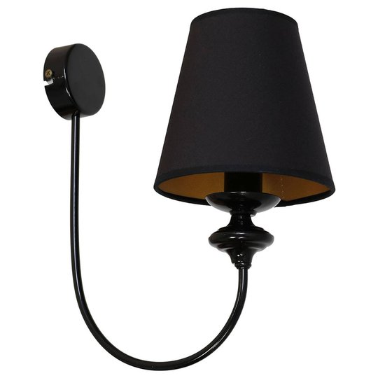 Vägglampa 933 som ljuskrona med en skärm