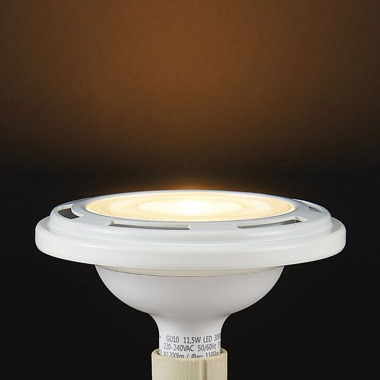 LED-reflektor GU10 ES111 11,5W, dimbar 3 000K vit