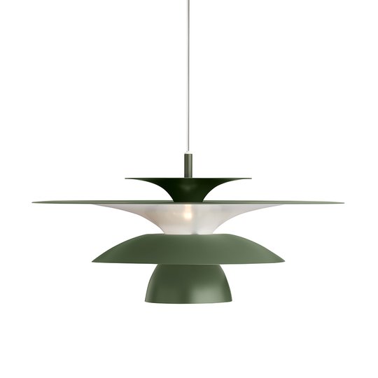 Picasso taklampa 50cm LED (Grön)