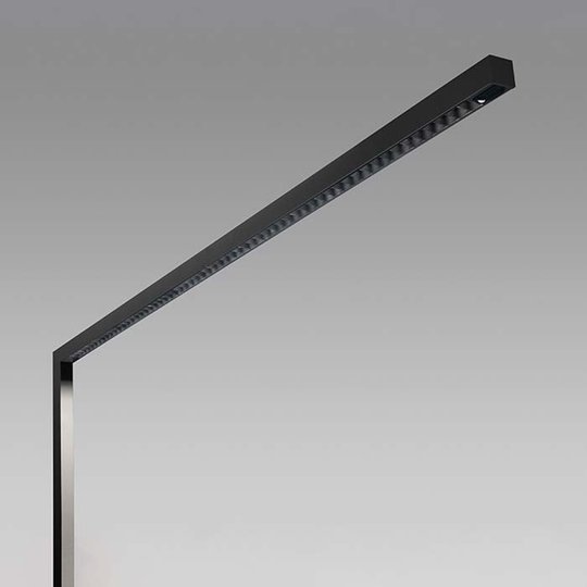 LED-golvlampa Lens 3 000 K svart