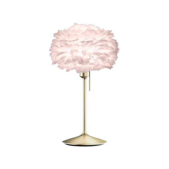UMAGE Eos mini bordslampa rosé/mässing borstad