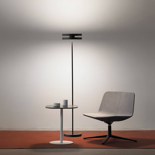 Prandina Machine F3 LED-golvlampa up/down svart