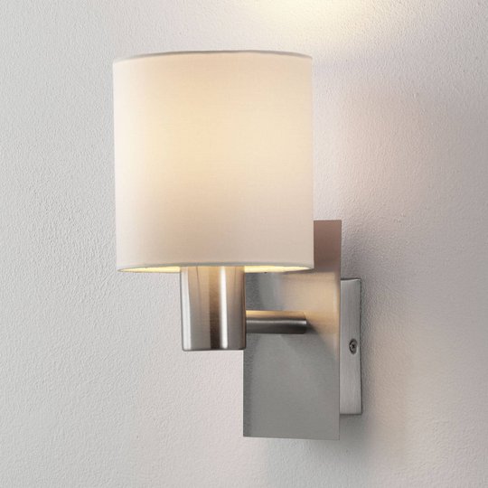 Lucande Patrik vägglampa rund creme