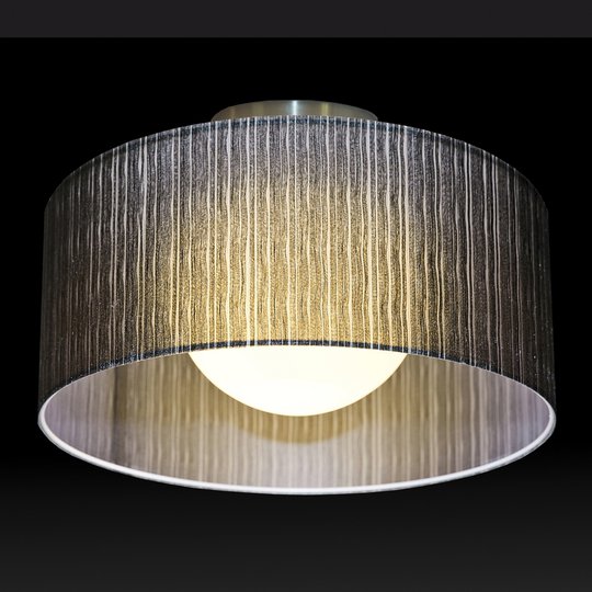 Exklusiv taklampa Ganzo 90 cm brun