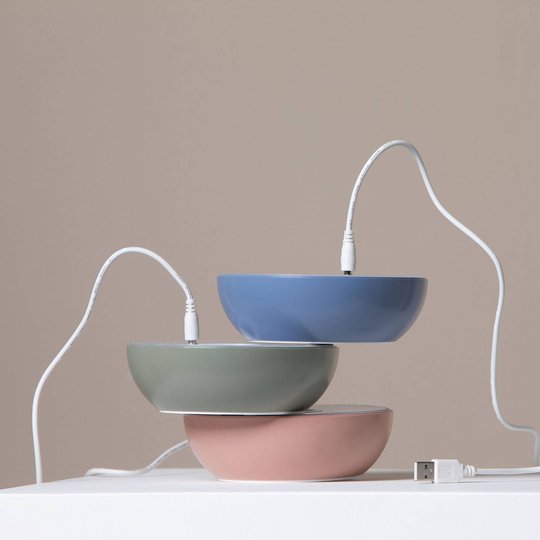 Axolight Float LED-designerbordslampa, mauve