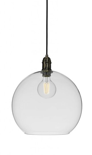 Rhonda 35cm taklampa (Antikmässing)