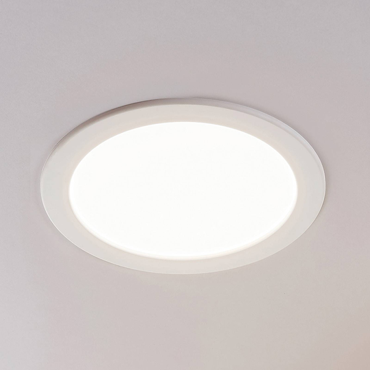 LED-inbyggnadsspot Joki vit 3 000 K rund 24cm