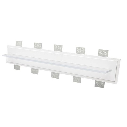 LED-vägginbyggnadslampa 2484C bredd 100 cm 4 000 K