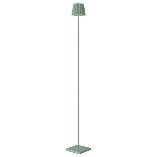 LED-golvlampa Troll för utomhusbruk, grön