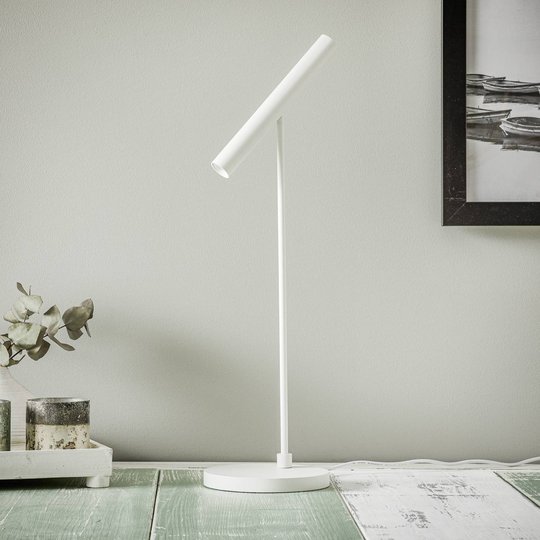 LOUM Meyjo LED-bordslampa sensor dim vit