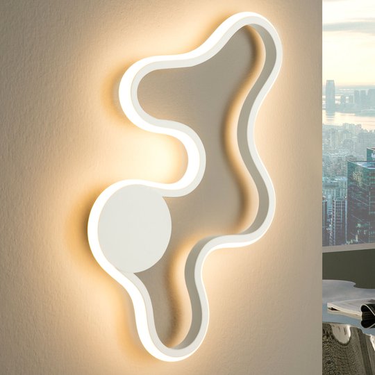 LED-vägglampa Marea