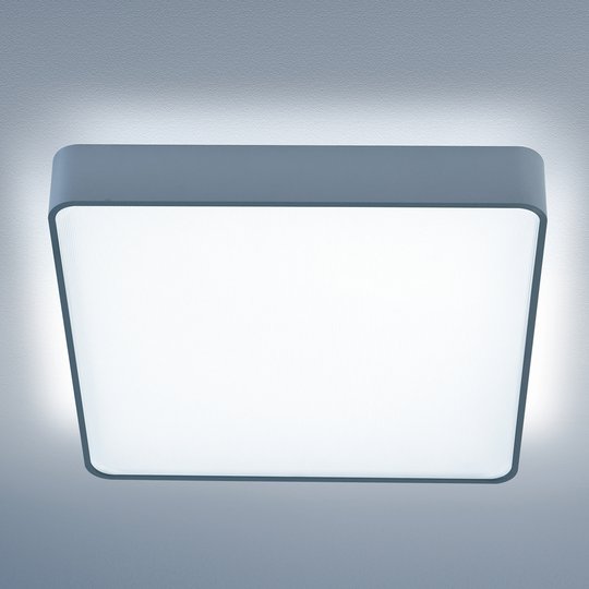 Kvadratisk LED-taklampa Caleo-X2 63 cm
