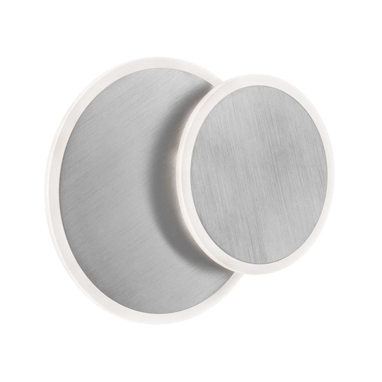 Sutter vägglampa (Borstad aluminium)