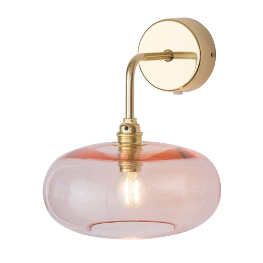 EBB & FLOW Horizon vägglampa arm guld/rosé Ø 21 cm
