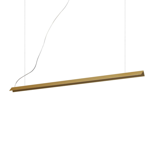 Ideal Lux V-Line LED-hänglampa mässing