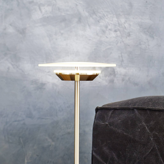 B+M LEUCHTEN Astra LED-bordslampa, mässing