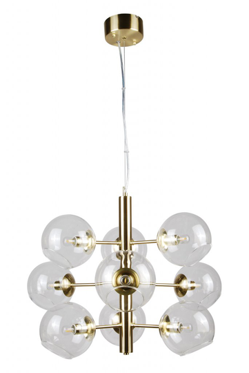 Taklampa Paris 9L (Mässing/guld)