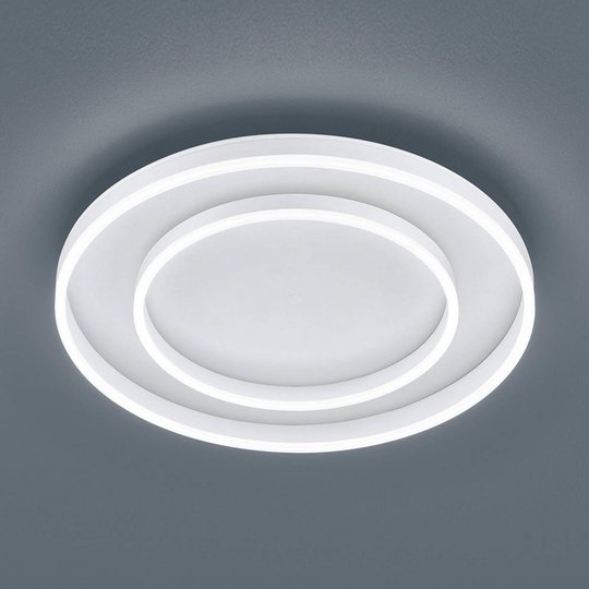 Helestra Sona LED-taklampa, dimbar Ø 60 cm vit