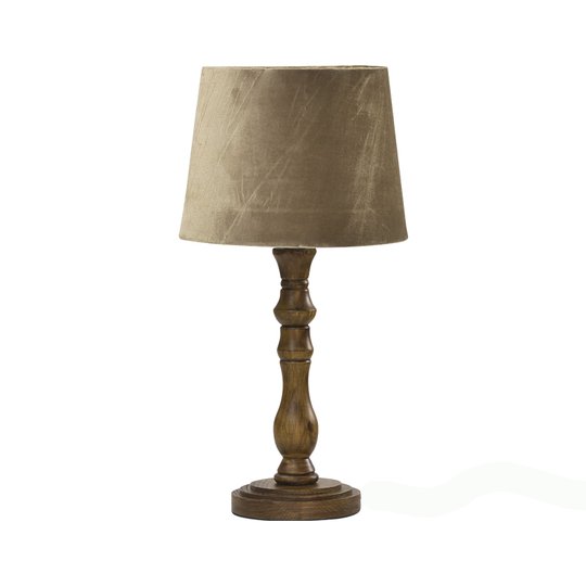 Elin bordlampa 42cm (Beige/brun)