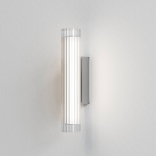 Astro io Wall LED-vägglampa IP44 krom 42 cm