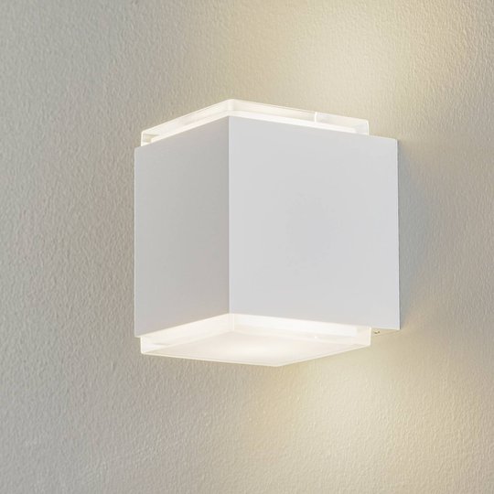 BEGA 50064 LED-vägglampa 3 000 K 12 cm DALI vitt