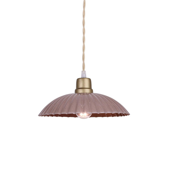 Ingrid taklampa 23,5cm (Rosa)