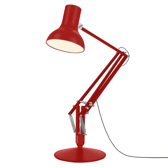 Anglepoise Type 75 Giant golvlampa röd