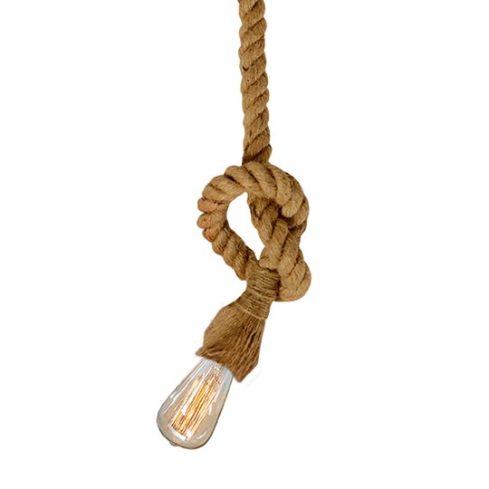 Maritime Hänglampa Rope vintage lampor