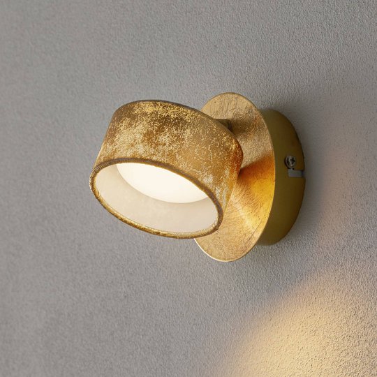 LED-väggspot Anna i guld
