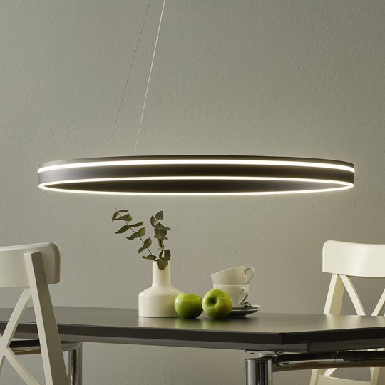 Paul Neuhaus Q-VITO LED-hänglampa 79 cm antracit
