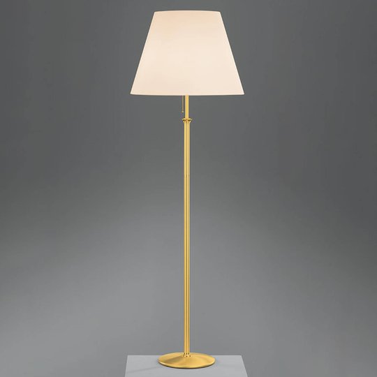 Golvlampa Royce med takluminator creme