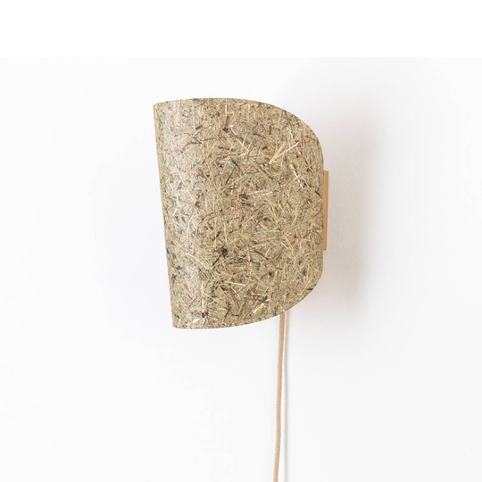 ALMUT 1411 vägglampa, böjd, hö,med kontakt