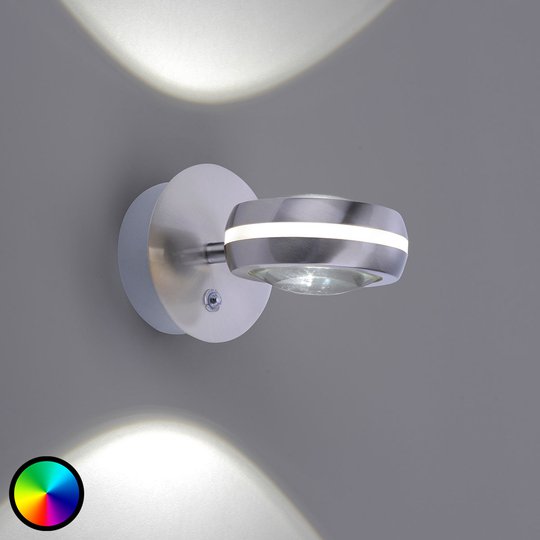 Trio WiZ Vista LED-vägglampa up and down