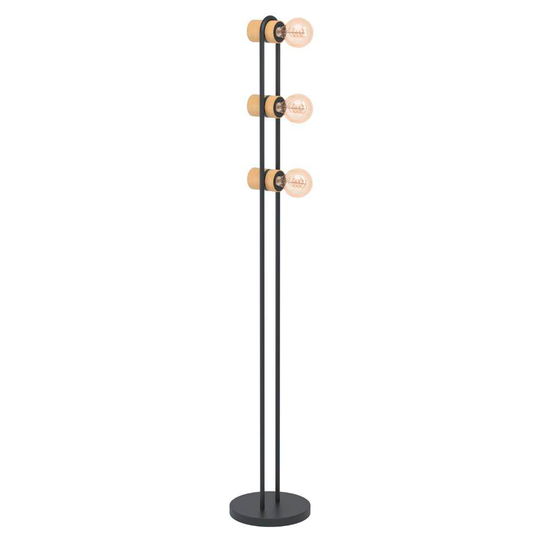Chieveley golvlampa (Svart)