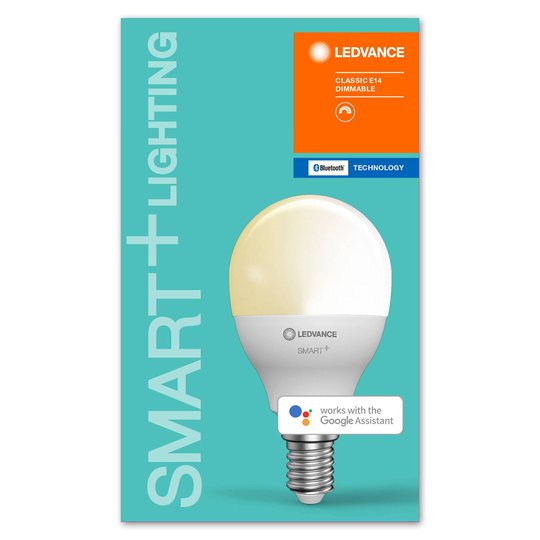 LEDVANCE SMART+ Bluetooth E14 LED droppe 5 W 827