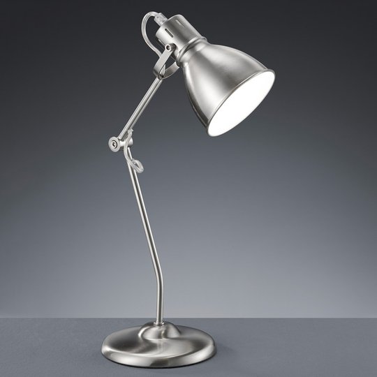 Bordslampa Keali i matt nickel