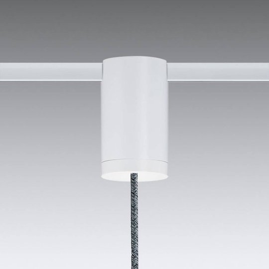 Flexpendeladapter till URail-skensystem, vit
