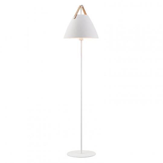 Strap golvlampa (Vit)