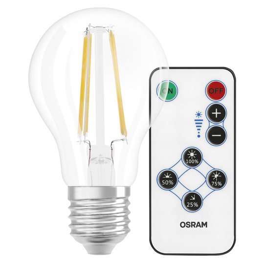 OSRAM LED-lampa 7W 827 Step DIM Remote Control