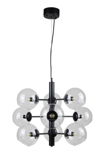 Taklampa Paris 9L (Svart)