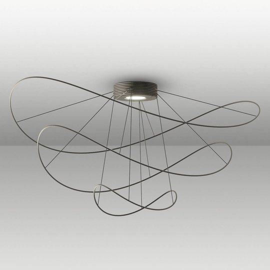 Axolight Hoops 3 LED-taklampa, svart